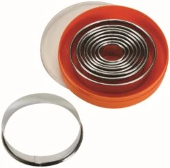 1 X SCHNEIDER Ausstechersatz Oval, Glatt 9-tlg. 0