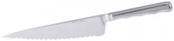 4x Contacto Kuchenmesser Serie ERGONOM. Mit Wellenschliff. Edelstahl. Gesamtlänge: 30 Cm