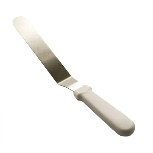 3er Set Winkelpalette Spatel 15cm 20,5cm 25,5cm Weiß Kuchenmesser Tortenmesser Torten – Bild 7