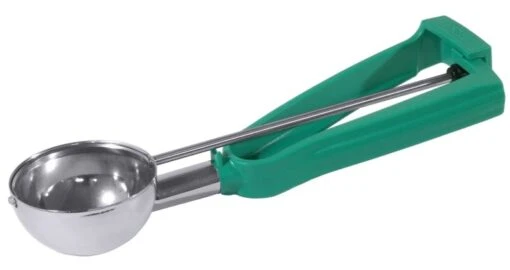 2x Contacto Portionierer Edelstahl, Griff Aus Nylon, Durchmesser: 64 Mm, Länge: 23,5 Cm, Farbe: Grün – Bild 6