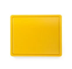 4x HENDI Schneidbretter HACCP Gastronorm 1/2 - Für Geflügel - Farbe: Gelb 265x325x(H)12 Mm