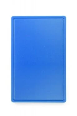2x HENDI Schneidbretter HACCP Gastronorm 1/1 - Für Fisch - Farbe: Blau 530x325x(H)15 Mm