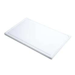 Gastro M Schneidebrett Mit Saftrille GN1/2 Weiß