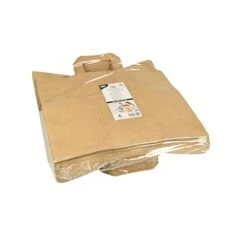 PAPSTAR 50 Tragetaschen, Papier 27 Cm X 32 Cm X 17 Cm Braun Mit Tragegriff -Küchenutensilien Verkäufe 315c1602 a919 40ce 953f b61eaa2382aa