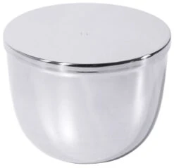 2x Contacto Cassata-Eisform Mit Deckel, Edelstahl, Portionsgröße: 0,5 L, Durchmesser Maximal: 9,5 Cm, Höhe: 8,5 Cm -Küchenutensilien Verkäufe 4ad24434 8054 4e52 ad25 b7181ff25a1c