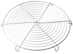 3x Kuchenabkühlrost, Rund Verzinnt Rahmendraht Ø 3 Mm, Gitterdraht Ø 1,5 Mm, Stabile -Küchenutensilien Verkäufe 5163bf77 a70f 4db6 90c6 eda3dca97093 1