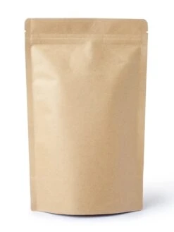 Standbodenbeutel Kraftpapier Braun, Druckverschluss 85 X 145 + 50 Mm 1.000 Stk.