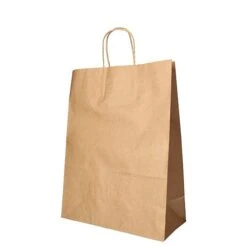 PAPSTAR 25 Tragetaschen, Papier 41 Cm X 35 Cm X 14 Cm Braun Mit Gedrehtem Tragegriff -Küchenutensilien Verkäufe 61b94c56 aa5c 4119 bbf8 51b3ab70a58a