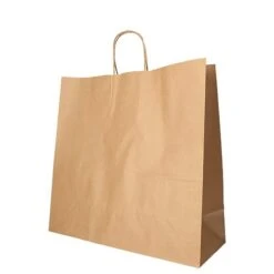 PAPSTAR 25 Tragetaschen, Papier 41 Cm X 35 Cm X 14 Cm Braun Mit Gedrehtem Tragegriff -Küchenutensilien Verkäufe 6e7e7ef8 c508 4121 8c49 d5149562505c