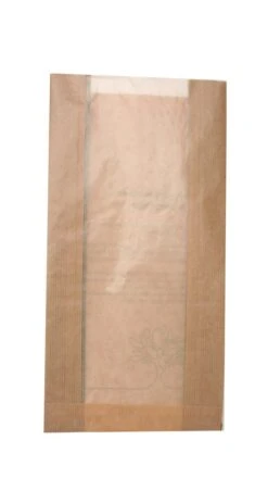 1000 Biologisch Abbaubare Und Nachhaltige Sichtstreifenbeutel Mit PLA-Fenster Pure 30 Cm X 16 Cm X 6 Cm Braun -Küchenutensilien Verkäufe 6fa39d16 7663 49d9 93f0 88f08563e43e