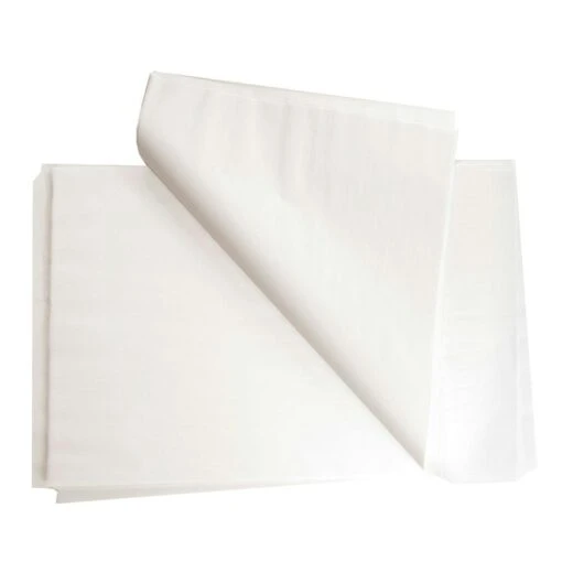500 Backpapier Zuschnitte "Premium" 60x40 Cm Weiß Beidseitig Silikoniert, Mehrfach Verwendbar
