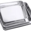 2x Contacto Auslageschale, Edelstahl, Länge Außen: 26 Cm, Breite Außen: 20 Cm, Höhe: 4,5 Cm, Volumen: 1,8 L -Küchenutensilien Verkäufe 8a637baf c65f 4b7e 8d38 514aef694dcd