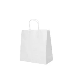 PAPSTAR 250 Tragetaschen, Papier 25 Cm X 26 Cm X 17 Cm Weiss Mit Tragegriff Und Einzel EAN -Küchenutensilien Verkäufe 8c56ef20 7cfc 4b95 bcc0 e55781fa6f0a 1