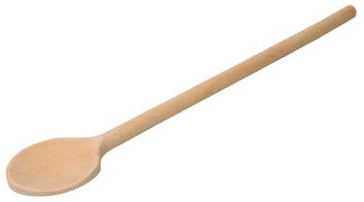 33x Contacto Holzkochlöffel, Oval, Buchenholz, Löffelmaß: 8 Cm X 5,5 Cm, Gesamtlänge: 30 Cm – Bild 7
