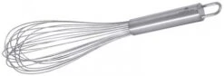 4x Schneebesen 24 Dünne Drähte, Aus Edelstahl 18/10, Mit Aufhängeschlaufe, Stieldicke