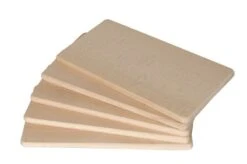 Frühstücksbrettchen Aus Buche 22x12x1 Cm, 5er Pack
