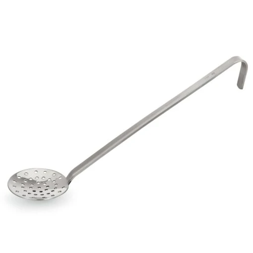 WAS Germany - Schaumlöffel Kitchen Tool 2085, Ø 10 Cm, 32 Cm, Perforation Ø 4 Mm, Chromnickelstahl (2090100) – Bild 7