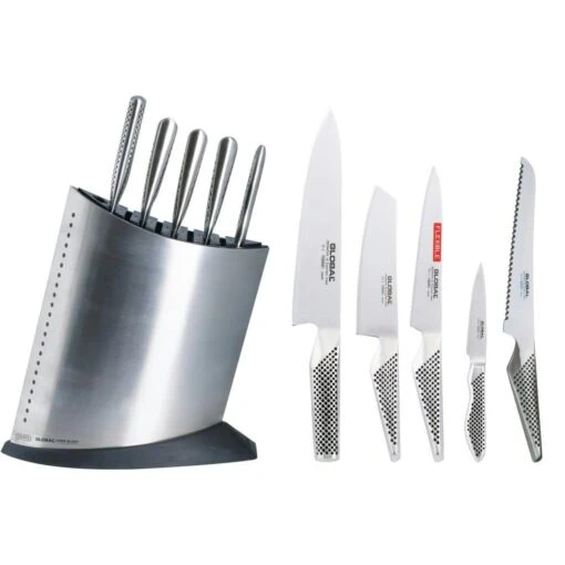 Trendmax 8-teiliges Profi Messer-Set Messerblock Sehr Hochwertiges SelbstschärfenMesser Küchenmesser – Bild 7