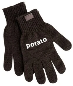 Contacto Gemüseputzhandschuh, Braun
