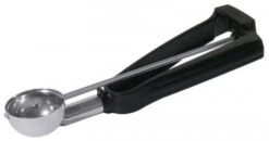 2x Contacto Portionierer, Edelstahl, Griff Aus Nylon, Durchmesser: 46 Mm, Länge: 23,5 Cm, Farbe: Schwarz