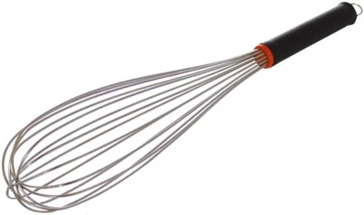 Schneider® Schneider - Rührbesen 16 Drähte Edelstahl 250 Mm, Griff Nylon PP Schwarz Mit Aufhänger – Bild 2