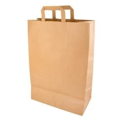 PAPSTAR 50 Tragetaschen, Papier 27 Cm X 32 Cm X 17 Cm Braun Mit Tragegriff -Küchenutensilien Verkäufe f6a93931 8902 4c60 8a6c 1124dcefbed1