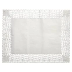 PAPSTAR 1500 Tortenspitzen Fine Line Eckig 46 Cm X 36 Cm Weiss "Firenze" Premium-Qualität